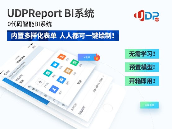 企业级商业智能BI工具,数字化转型,UDPReport BI系统