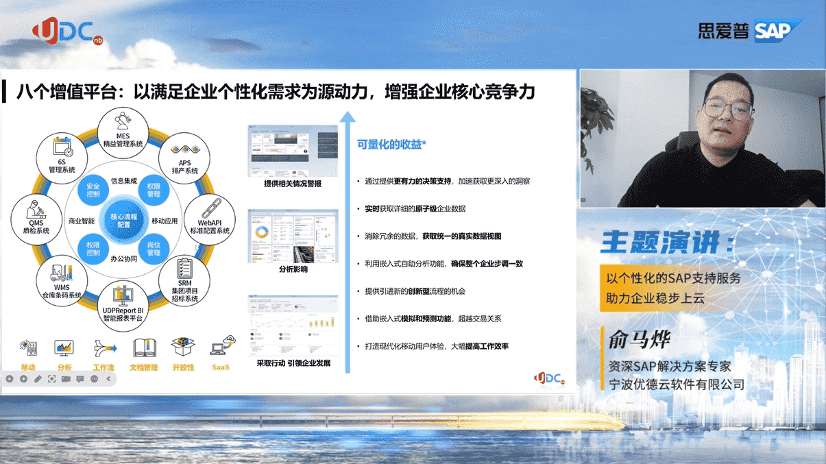 SAP S/4HANA Cloud,SAP S4软件,SAP管理系统,SAP系统,SAP ERP公有云,云ERP,优德普,SAP实施商