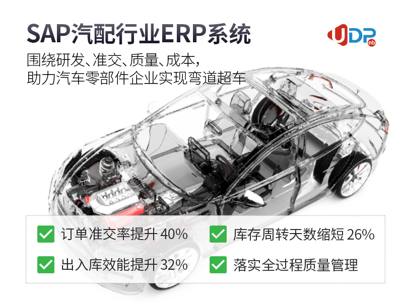 汽配ERP系统 汽配SAP系统 ERP软件 SAP软件