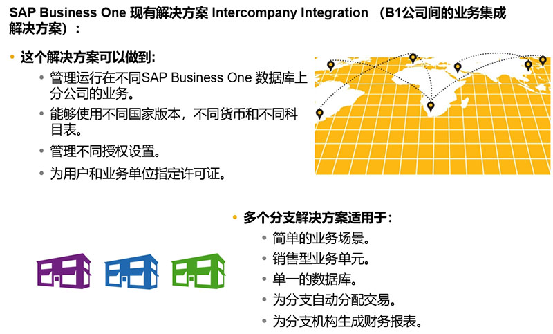 集团化公司ERP,集团ERP,集团多公司部署,SAP B1分支机构,集团化管理,SAP系统
